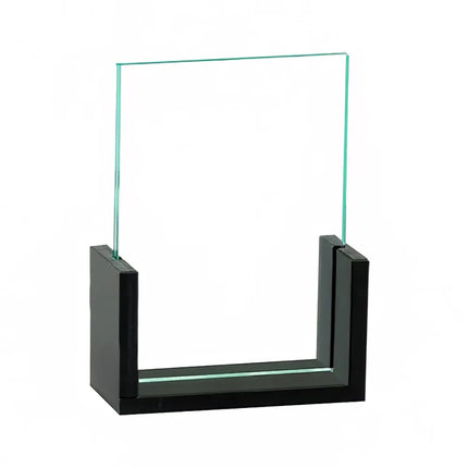 Kẹp Thực Đơn Để Bàn Cal-Mil 1510-46-96 10.2 x 15.2 cm Acrylic Midnight Bamboo
