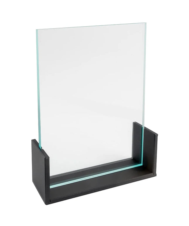 Kẹp Thực Đơn Để Bàn Cal-Mil 1510-811 21.6 x 27.9 cm Acrylic Đen