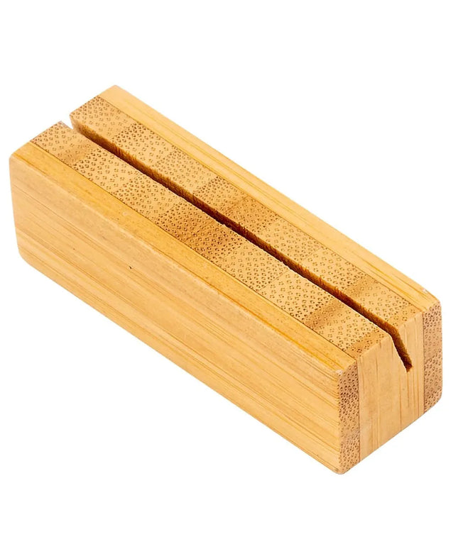 Kẹp Thực Đơn Để Bàn Cal-Mil 1543-60 1.9 x 5.7 cm Tre