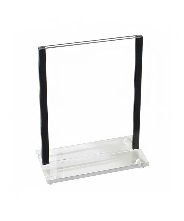 Kẹp Thực Đơn Để Bàn Cal-Mil 534-13 10.2 cm x 15.2 cm Acrylic Trong Suốt