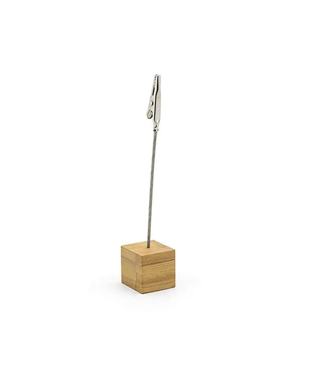 Kẹp Thực Đơn Để Bàn Front of the House BHO034BBB23 2.5 cm Tre Kẹp Cá Sấu