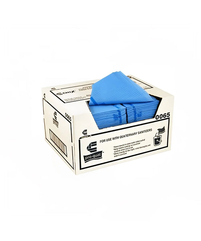 Khăn Bếp Chicopee Chix® Pro-Quat® 0065 Sợi Tổng Hợp Sọc Xanh Dương 53 cm x 33 cm