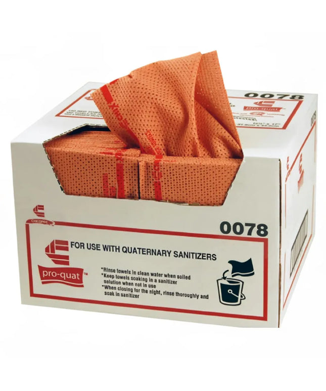 Khăn Bếp Chicopee Chix® Pro-Quat® 0078 Sợi Tổng Hợp Sọc Đỏ 43 cm x 32 cm