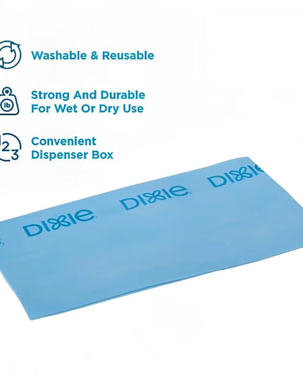 Khăn Bếp Dixie 29424 Sợi Sọc Xanh Dương 60 cm x 33 cm