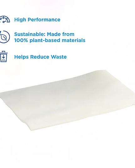 Khăn Bếp Dixie 29662 Sợi Gai-Cellulose Sọc Xanh Lá 53 cm x 32 cm