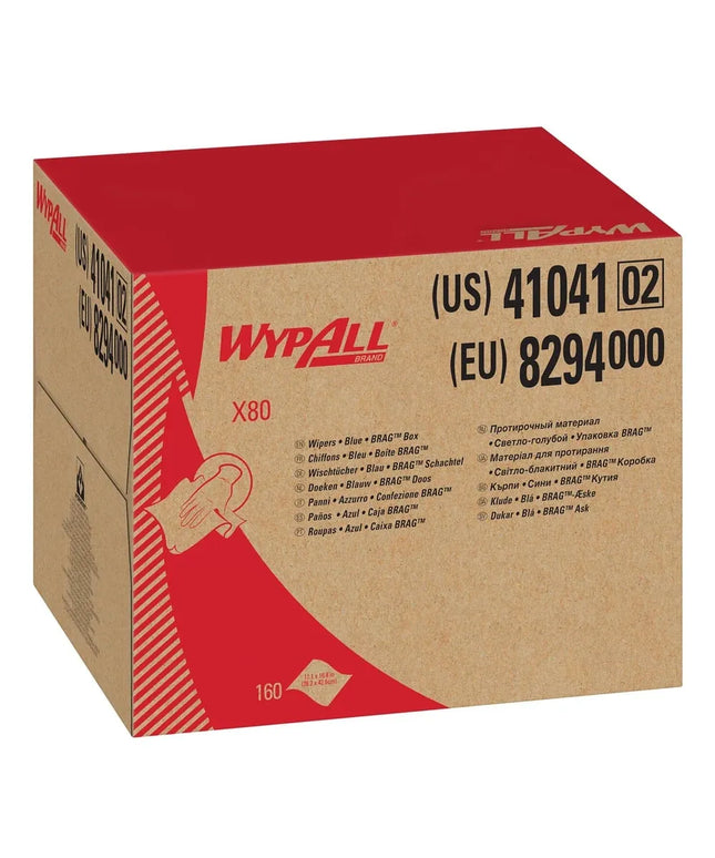 Khăn Bếp Sợi-Polypropylene Xanh Kimberly-Clark WypAll® 41041 42.7 x 28.3 cm