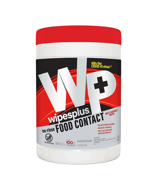 Khăn Lau Đa Bề Mặt Tiếp Xúc Thực Phẩm Không Cần Rửa Lại WipesPlus 33808