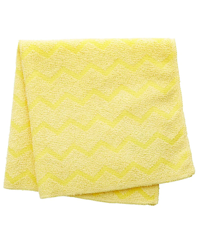 Khăn Microfiber Polyester Rubbermaid Hygen™ FGQ61000YL00 Sọc Vàng 40 cm x 40 cm