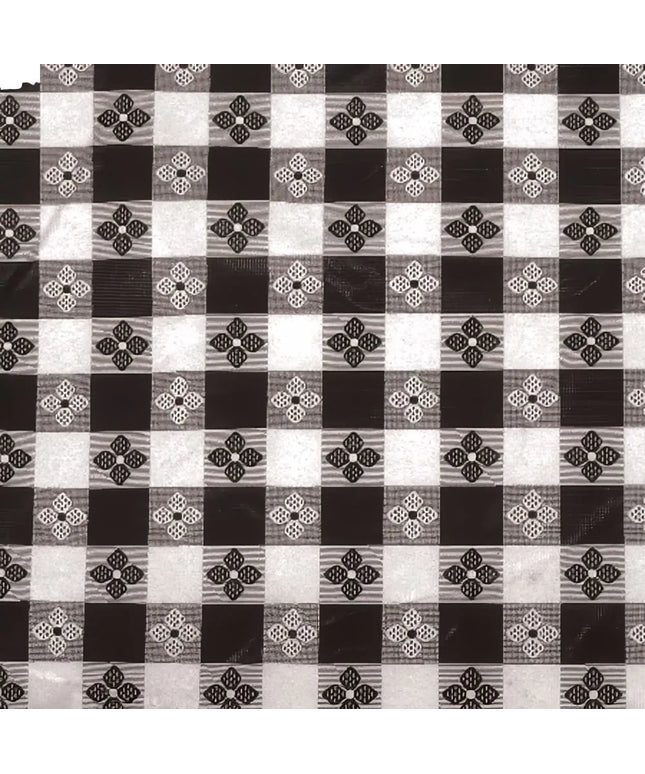 Khăn Trải Bàn Chữ Nhật Winco TBCO-90K PVC Lót Cotton 132 x 229 cm Màu Đen