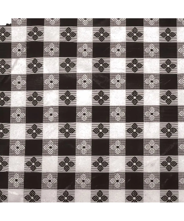 Khăn Trải Bàn Vuông Winco TBCS-52K PVC Lót Cotton 132 x 132 cm Màu Đen