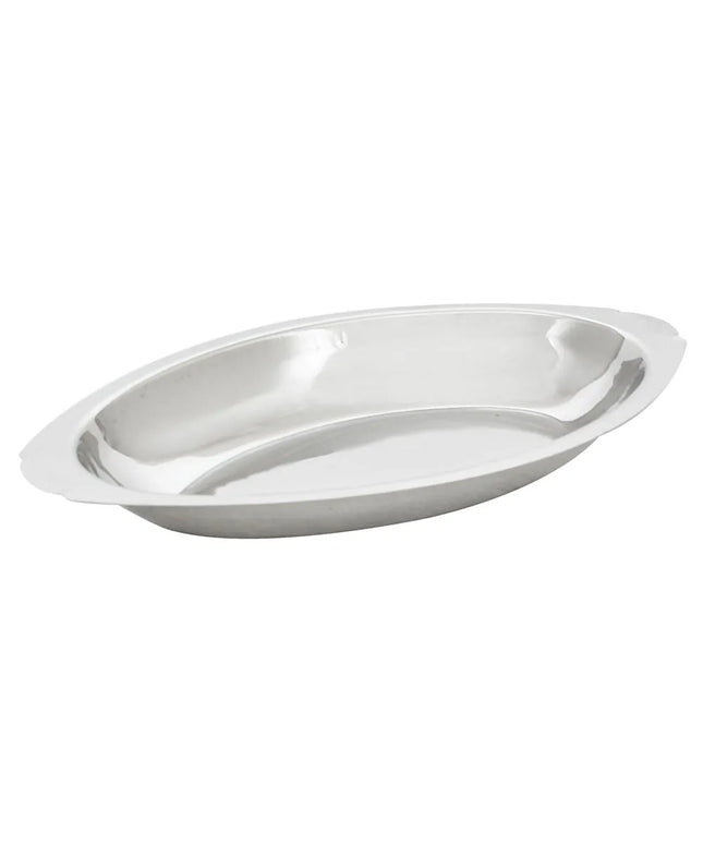 Khay Au Gratin Oval Thunder Group SLGT008 Inox 240 ml