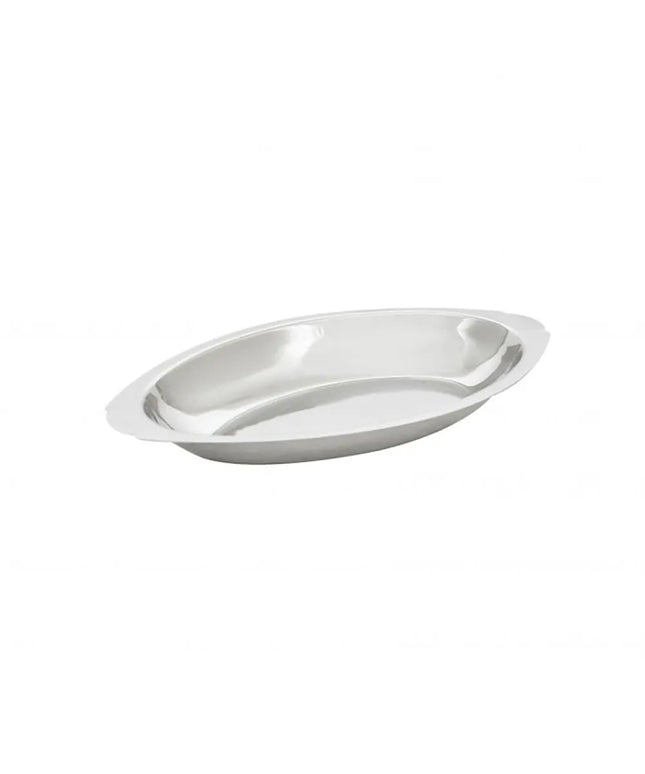 Khay Au Gratin Oval Thunder Group SLGT120 Inox 18/8 600 ml