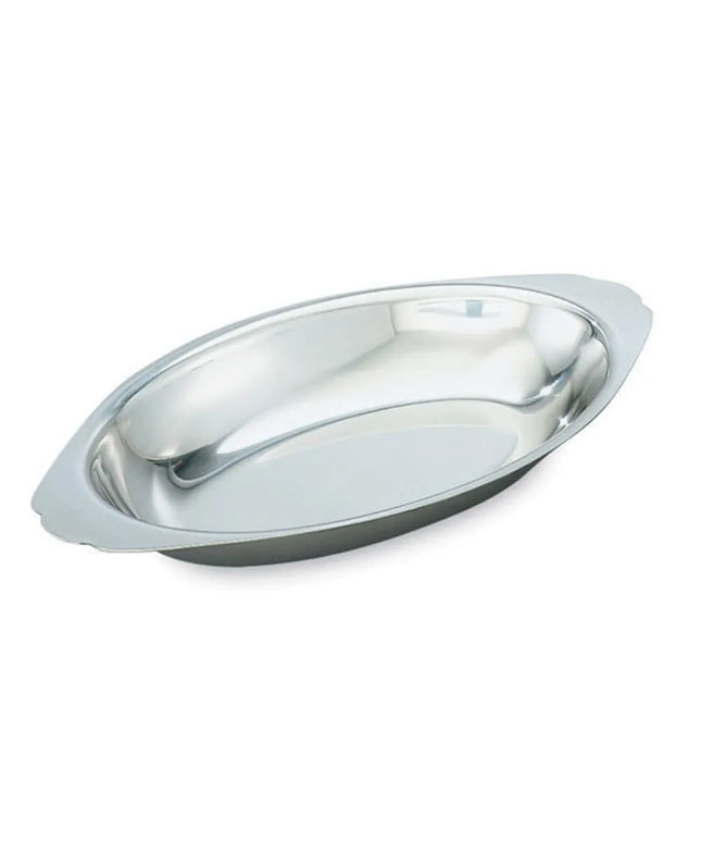Khay Au Gratin Oval Vollrath 47425 444 ml Thép Không Gỉ