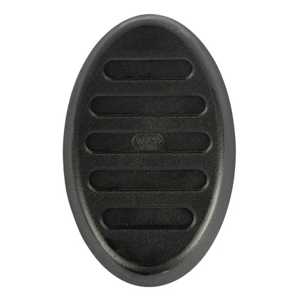Khay Bít Tết Oval Gang Winco ISP-3, Đế Gỗ Tay Cầm Bảo Vệ