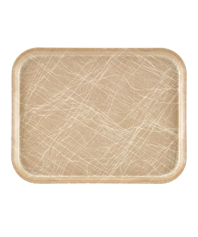 Khay Cafeteria Sợi Thủy Tinh Cambro 1014214 Camtray® 34.9 cm x 27 cm Nâu Vàng Abstract