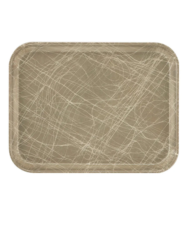 Khay Cafeteria Sợi Thủy Tinh Cambro 1014215 Camtray® 34.9 cm x 27 cm Xám Abstract
