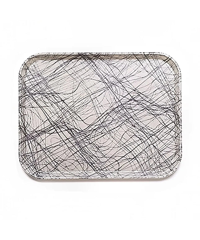 Khay Cafeteria Sợi Thủy Tinh Cambro 57277 Camtray® 17.5 cm x 12.4 cm Xám Xoáy