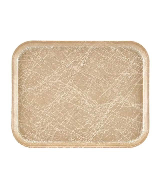 Khay Cafeteria Sợi Thủy Tinh Cambro 810214 Camtray® 24.9 cm x 20.3 cm Abstract Tan