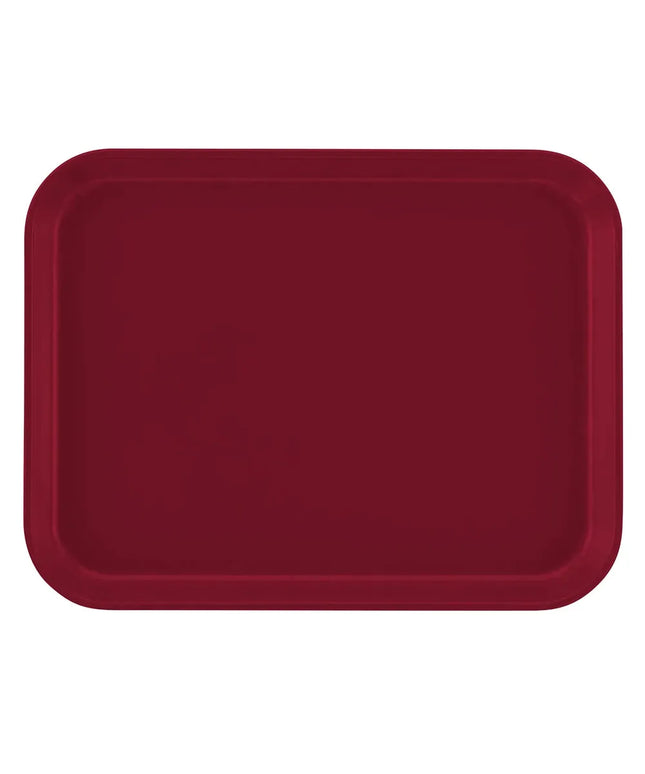 Khay Căng Tin Sợi Thủy Tinh Cambro 1014505 Camtray® 34.9 cm x 27 cm Đỏ Anh Đào