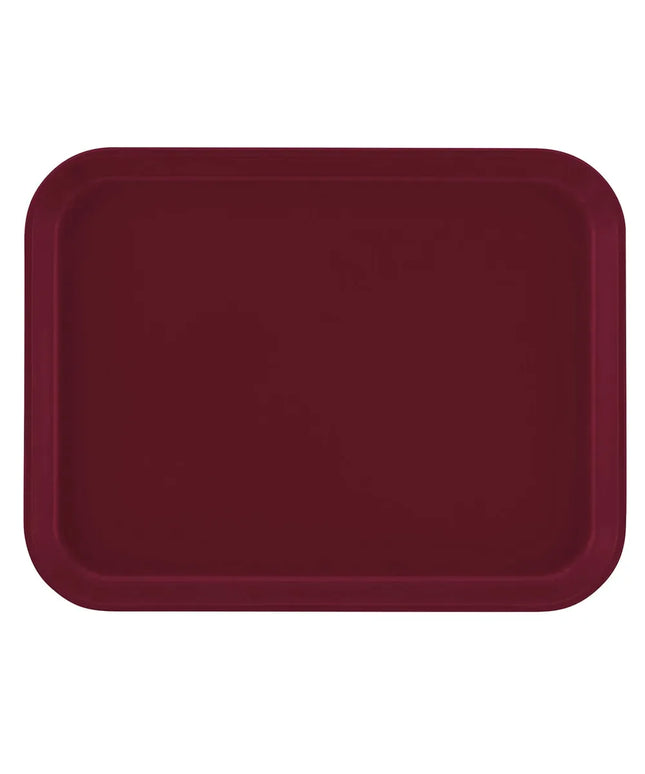 Khay Căng Tin Sợi Thủy Tinh Cambro 1014522 Camtray® 34.9 cm x 26.9 cm Đỏ Rượu Vang