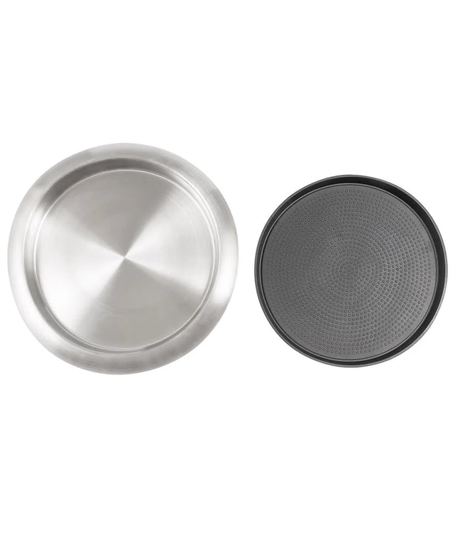 Khay Chống Trượt Service Ideas TR119RI 27.9 cm - Lót Cao Su Rời, Tay Cầm Đúc, Inox