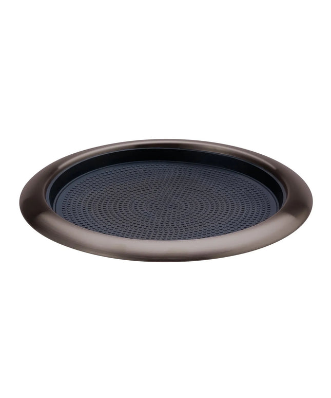 Khay Chống Trượt Service Ideas TR119RIDT 27.9 cm - Lót Cao Su Tháo Rời, Màu Xám Đậm