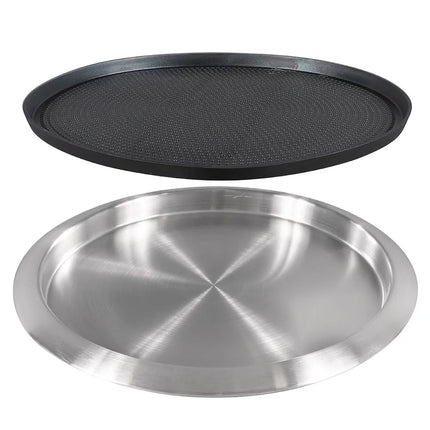 Khay Chống Trượt Service Ideas TR1412RI 35.6 cm - Lót Cao Su Tháo Rời, Inox