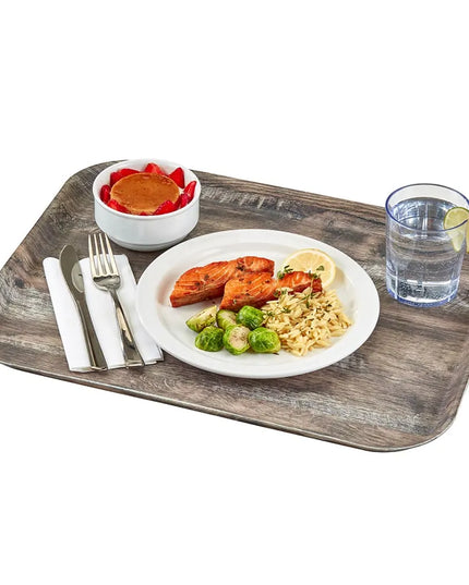 Khay Chữ Nhật Camtray Cambro 1216DC825 - 40.6x30.5 cm, Fiberglass, Màu Dark Oak