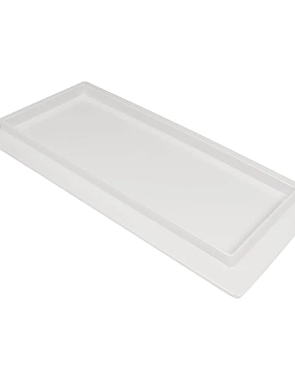 Khay Chữ Nhật Melamine American Metalcraft MEL189 46.4 cm x 22.9 cm, Trắng