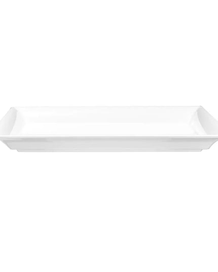Khay Chữ Nhật Melamine American Metalcraft MEL19 36.2 cm x 19.1 cm, Trắng