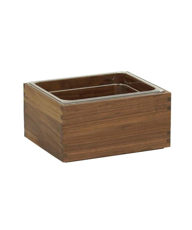 Khay Đá Hình Chữ Nhật Cal-Mil 23184-10-78 33.7 cm x 27.9 cm x 18.4 cm, Gỗ Óc Chó