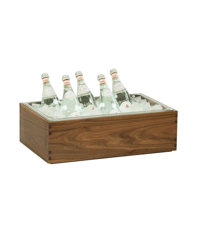 Khay Đá Hình Chữ Nhật Cal-Mil 23184-12-78 54 cm x 33.7 cm x 17.8 cm, Gỗ Óc Chó