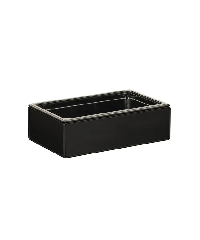 Khay Đá Hình Chữ Nhật Cal-Mil 23709-12-13 53.3 cm x 33 cm x 17.8 cm, Kim Loại Đen