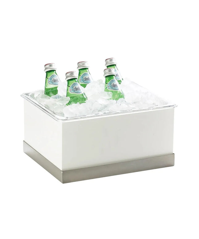 Khay Đá Hình Chữ Nhật Cal-Mil 3005-10-55 31.1 cm x 25.4 cm x 16.5 cm, Nhựa Inox