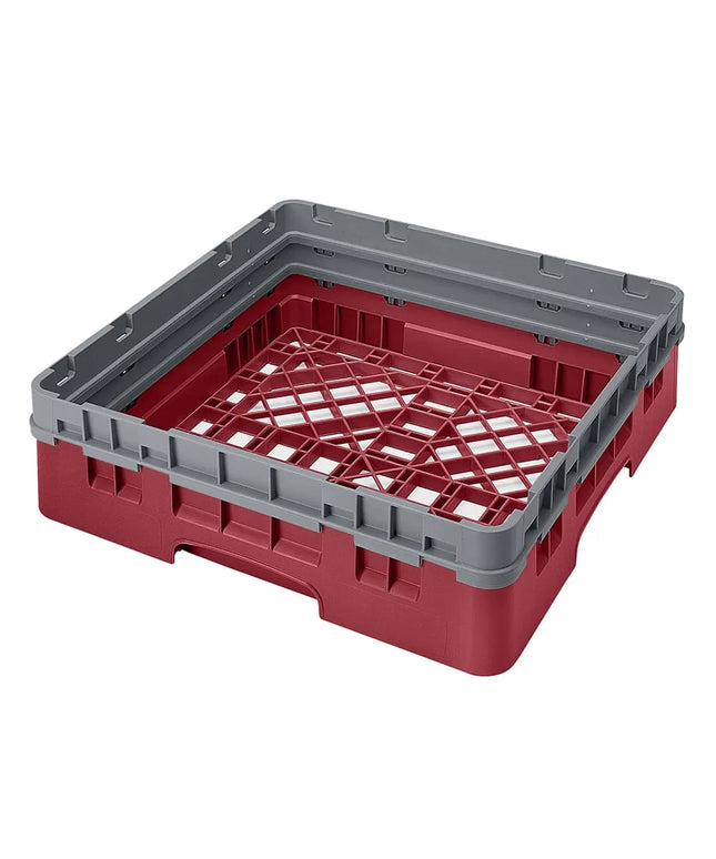 Khay Đế Cambro BR414416 Camrack Kèm Phần Mở Rộng 1 Ngăn Cao 10.2 cm Đỏ Nam Việt Quất