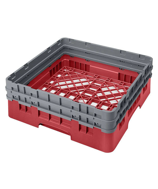 Khay Đế Cambro BR578163 Camrack Kèm 2 Phần Mở Rộng 1 Ngăn Cao 18.4 cm Đỏ