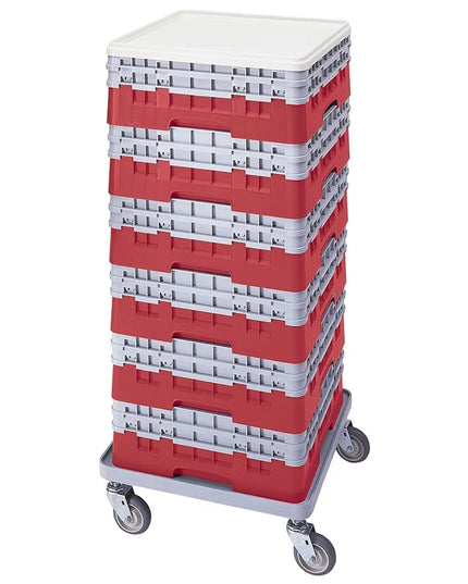 Khay Đế Cambro BR578163 Camrack Kèm 2 Phần Mở Rộng 1 Ngăn Cao 18.4 cm Đỏ
