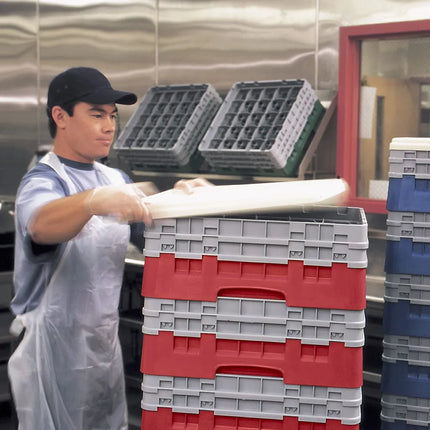 Khay Đế Cambro BR578163 Camrack Kèm 2 Phần Mở Rộng 1 Ngăn Cao 18.4 cm Đỏ