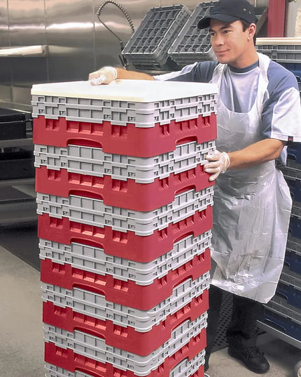 Khay Đế Cambro BR578163 Camrack Kèm 2 Phần Mở Rộng 1 Ngăn Cao 18.4 cm Đỏ
