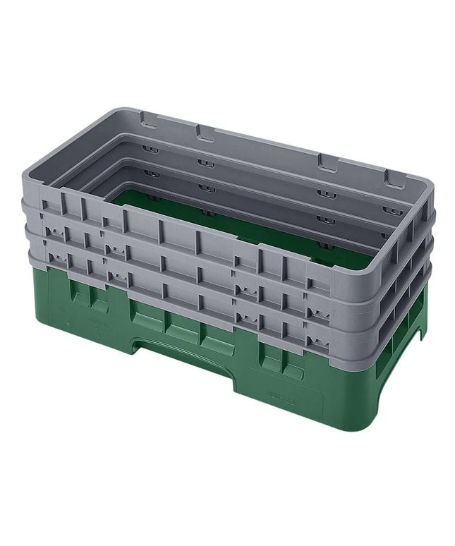 Khay Đế Camrack Cambro HBR712119 Nửa Khay, 3 Thanh Nối, Màu Xanh Sherwood