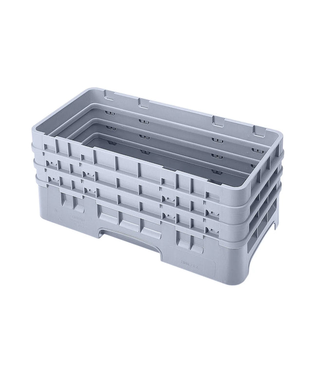 Khay Đế Camrack Cambro HBR712151 Nửa Khay, 3 Thanh Nối, Màu Xám Nhạt