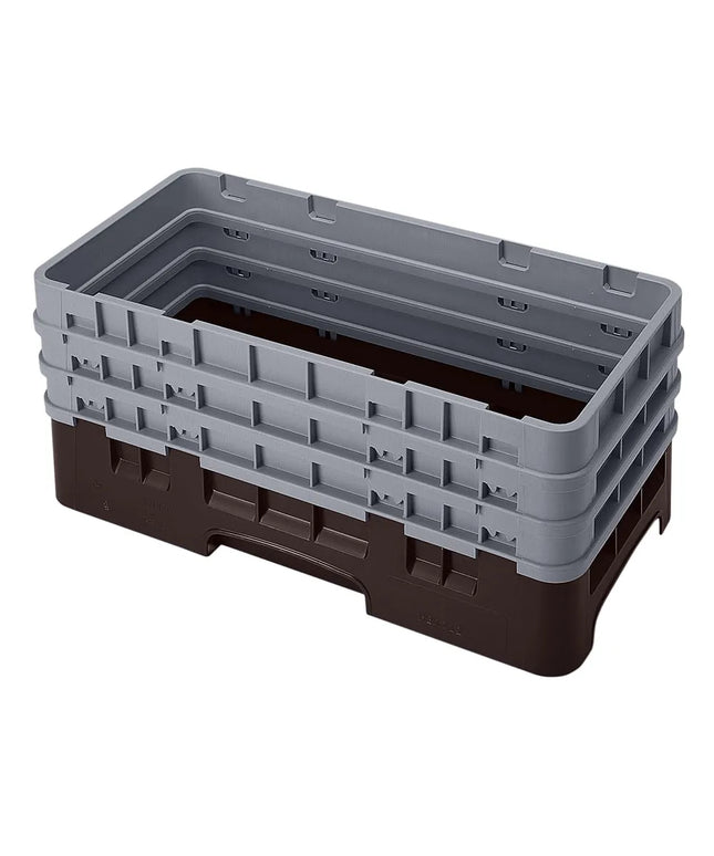 Khay Đế Camrack Cambro HBR712167 Nửa Khay, 3 Thanh Nối, Màu Nâu