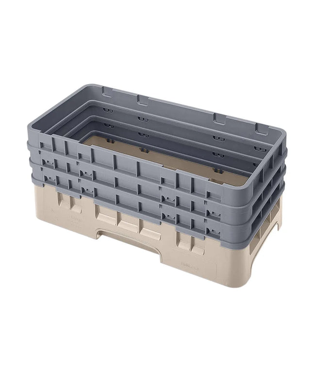 Khay Đế Camrack Cambro HBR712184 Nửa Khay, 3 Thanh Nối, Màu Be