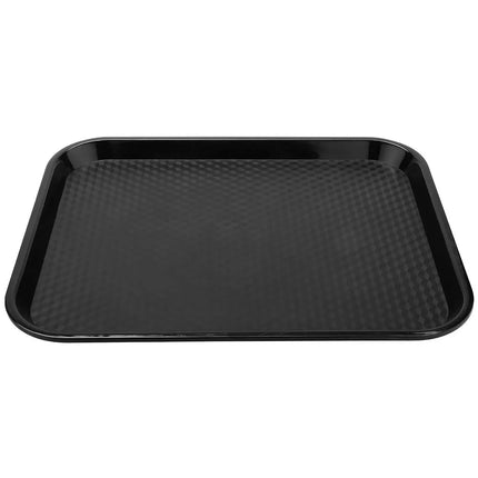 Khay Đồ Ăn Nhanh Nhựa GET 44.5 x 35.6 cm Đen (FT-18-BK)