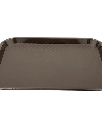 Khay Đồ Ăn Nhanh Nhựa GET 44.5 x 35.6 cm Nâu (FT-18-BR)
