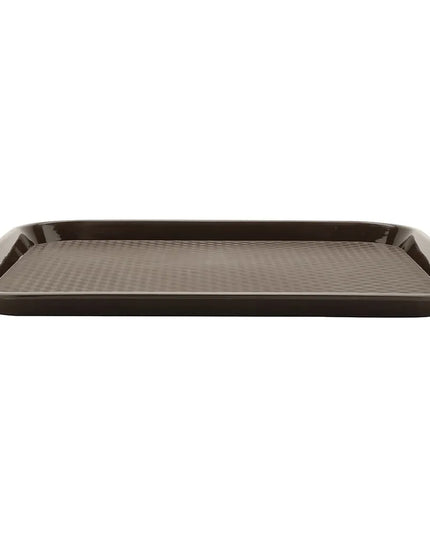 Khay Đồ Ăn Nhanh Nhựa GET 44.5 x 35.6 cm Nâu (FT-18-BR)