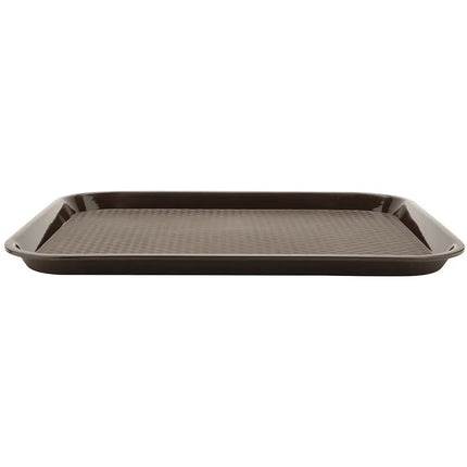 Khay Đồ Ăn Nhanh Nhựa GET 44.5 x 35.6 cm Nâu (FT-18-BR)