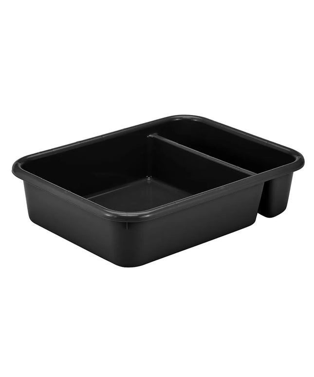 Khay Đựng Bát Đĩa Cambro 1621CBP110 Cambox® 2 Ngăn 39.6 x 52.1 x 12.2 cm Đen