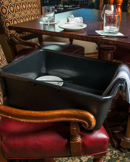Khay Đựng Bát Đĩa Carlisle Comfort Curve™ N4401103 50.8 x 38.1 x 17.8 cm Màu Đen