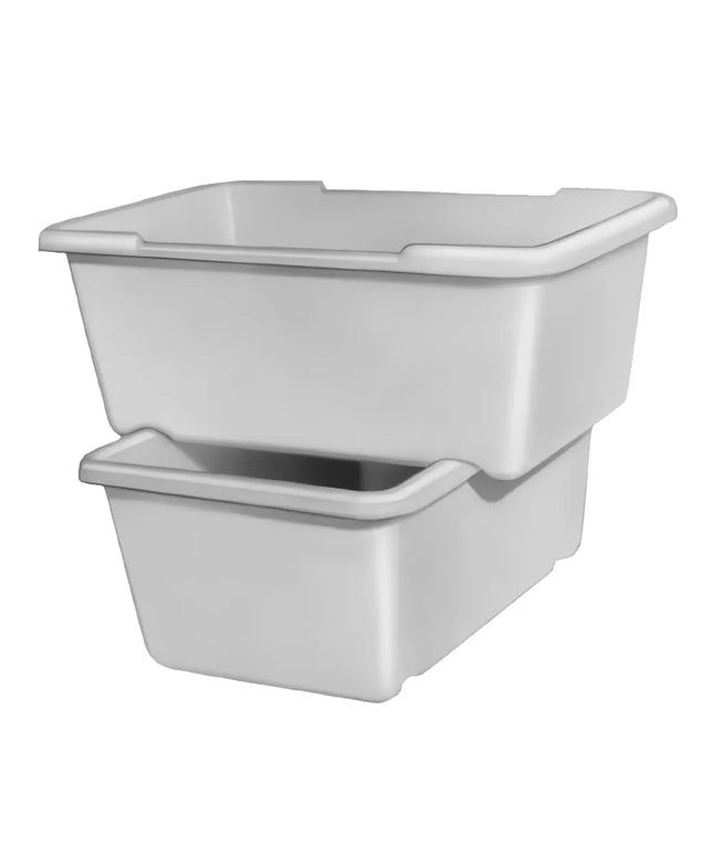 Khay Đựng Bát Đĩa Channel 76.2 x 48.9 x 30.5 cm Trắng (L814)